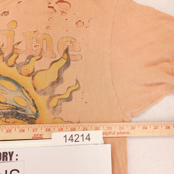 Sublime Band Short Sleeve Crew Neck Graphic T Shirt Mens Size 2XL Orange - Picture 7 of 10